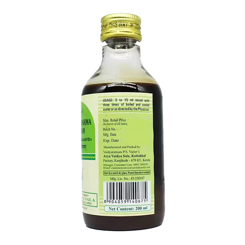 Kottakkal Arya Vaidyasala Mustadi Marma Kashayam, 200 ml-3.webp